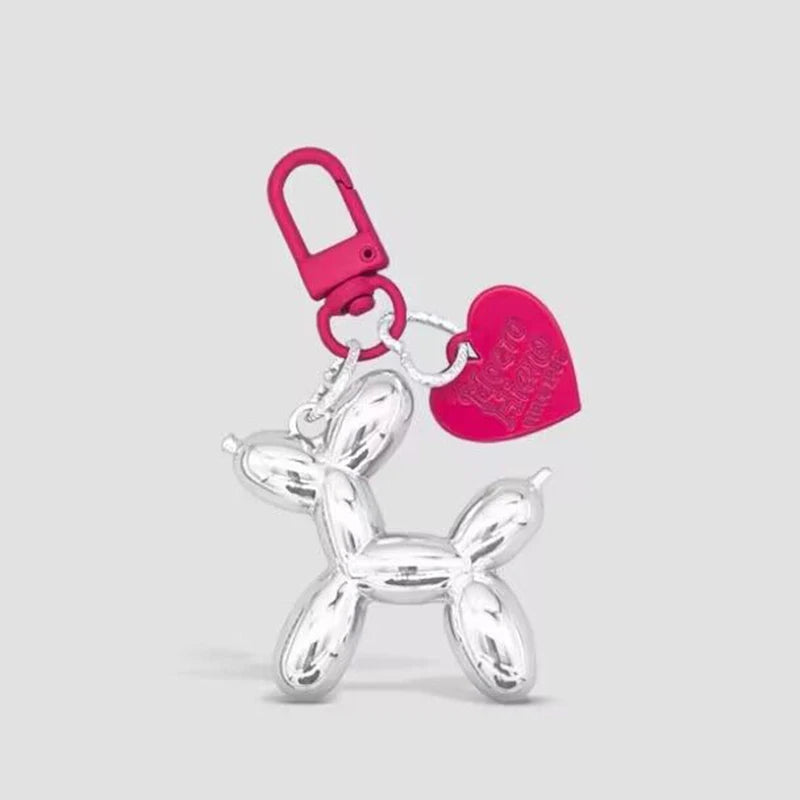 Porte-clés Chien Ballon
