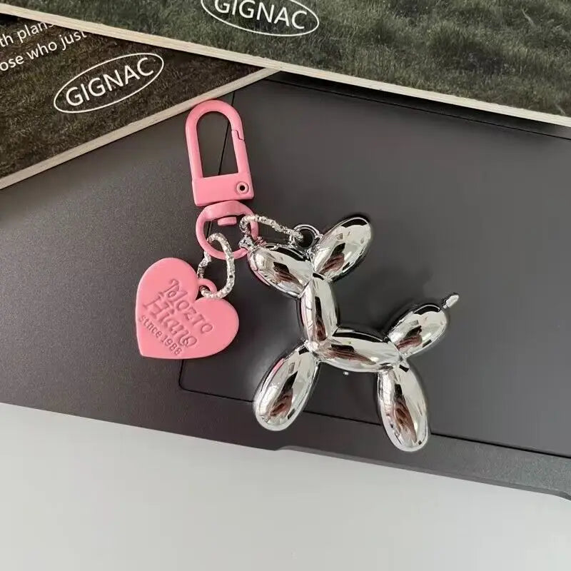 Porte-clés Chien Ballon
